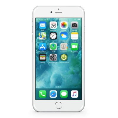 - Apple iPhone 6S 64GB (Sølv) - Bronze stand - Grøn Computer - Genbrugt IT med omtanke - webiphone 6ssilver1 2020 1548933