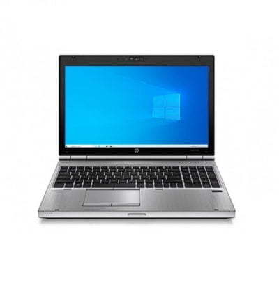 15.6" HP Elitebook 8570p - Intel Core i5-3320M 2.6 GHz 240GB SSD 8GB RAM  Windows 10 Pro - Guld stand