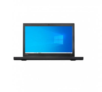 12" Lenovo ThinkPad X270 - Intel i5 7200U 2,5GHz 256GB SSD 8GB Win10 Pro - Sølv stand