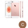 Apple iPhone SE 64GB (Rosaguld) - Bronze stand