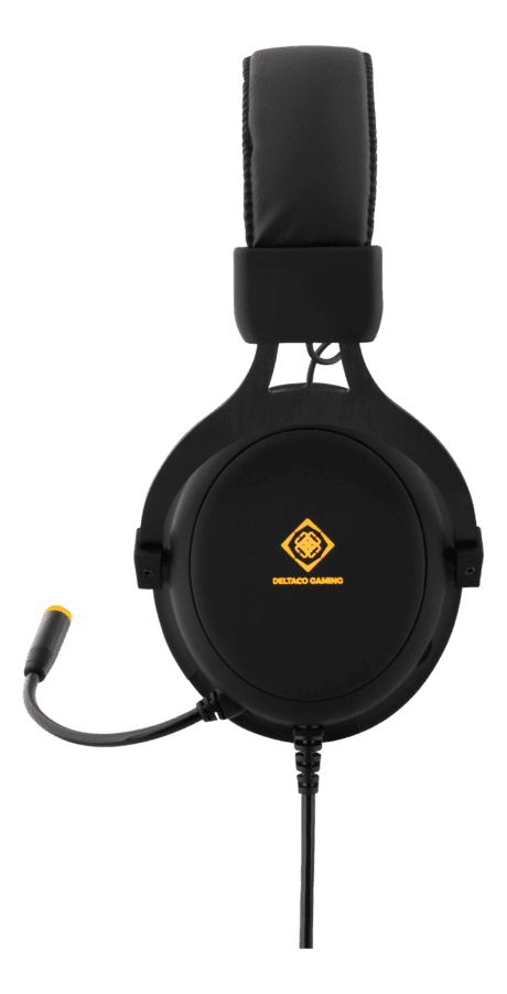 GAMING Stereo Gaming Headset, 57mm drivere, LED-lys, sort