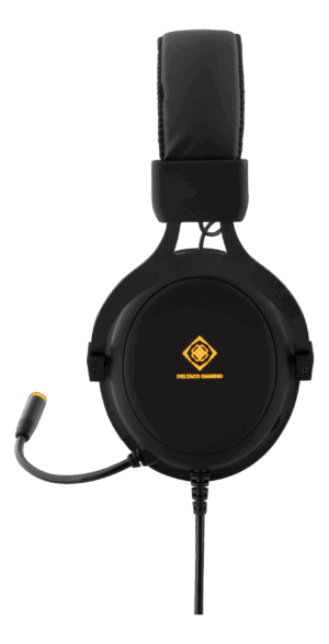 GAMING Stereo Gaming Headset, 57mm drivere, LED-lys, sort