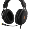 GAMING Stereo Gaming Headset, 57mm drivere, LED-lys, sort