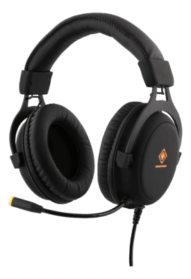 GAMING Stereo Gaming Headset, 57mm drivere, LED-lys, sort