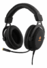 GAMING Stereo Gaming Headset, 57mm drivere, LED-lys, sort