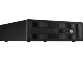 VI ANBEFALER!: EliteDesk Gamer PC - Core i5 - GTX 1650 4G - 240GB SSD - 8GB RAM - Guld stand
