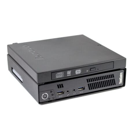 Lenovo ThinkCentre M92p Tiny - Intel i5 3470T 2,9GHz 256GB SSD 8GB Win10 Pro - Guld stand