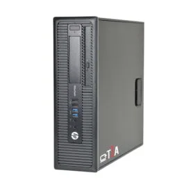HP EliteDesk 800 G1 SFF I5-4570 240GB DVD-RW Windows 10 Pro 64-bit - Guld stand