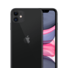OUTLET: iPhone 11 - Black - 128GB - Bronze stand - Med magnetisk flipcover og skærmbeskyttelse inkl.