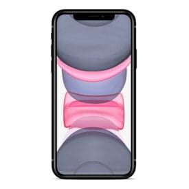 Apple iPhone 11 256GB (Sort) - Bronze stand
