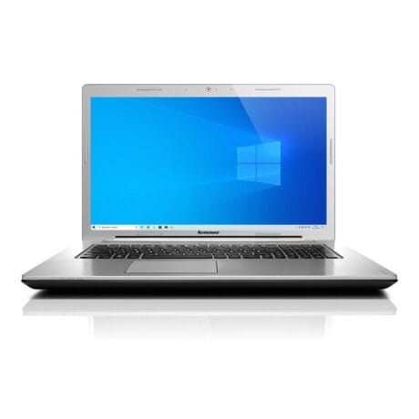 17" Lenovo Z710 - Intel i7 4800MQ 2.7GHz 240GB SSD 8GB NVIDIA GeForce 840M Win10 Home - Sølv stand