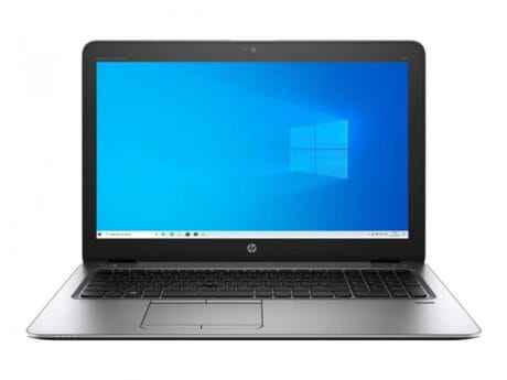 15" HP Elitebook 850 G3 - Intel i5 6200U 2,3GHz 256GB SSD 8GB Win10 Pro - Sølv stand