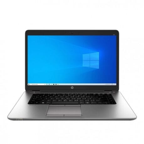 15" HP Elitebook 850 G1 - Intel i7 4600U 2,1GHz 180GB SSD 8GB Win10 Pro - Sølv stand