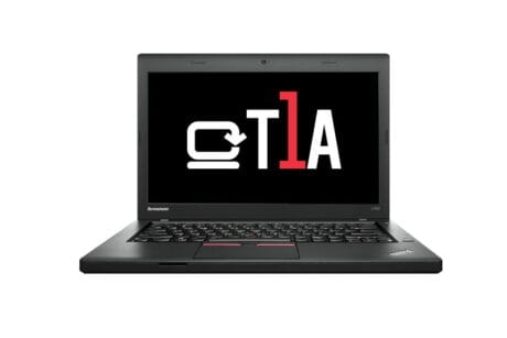 T1A L-L450-SCA-P002 notebook DDR3L-SDRAM 35,6 cm (14") 1920 x 1080 pixel 5th gen Intel® Core™ i5 8 GB 240 GB SSD Wi-Fi 4 (802.11n) Windows 10 Pro Sort, Grafit
