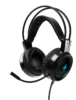 DELTACO GAMING GAM-105 - Headset - fuld størrelse - kabling - 3,5 mm jackstik - sort