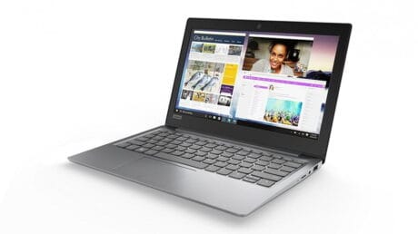 11" Lenovo IdeaPad 120S-11IAP - Intel Celeron N3350 1,1GHz 64GB eMMC 2GB Win10 Home - Denim Blue - Guld stand