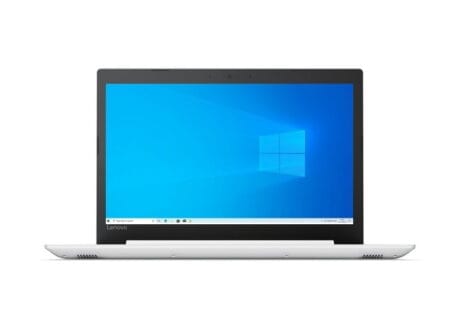 15" Lenovo IdeaPad 320-15AST - AMD E2 9000 1.8GHz  240GB SSD 8GB Win10 Home - Blizzard White - Sølv stand