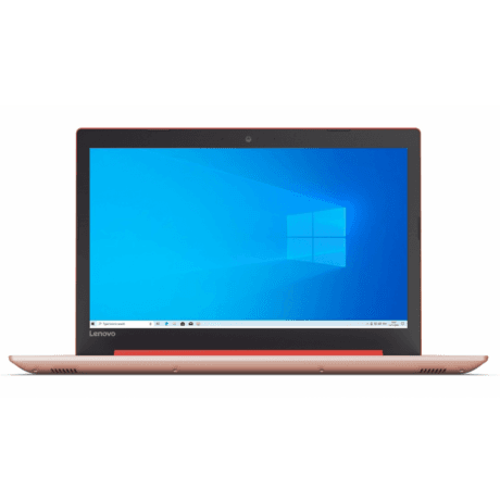 15" Lenovo IdeaPad 320-15AST - AMD A9 9425 3.1GHz 240GB SSD 8GB Win10 Home - Coral Red - Sølv stand