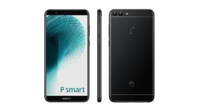 Huawei P-Smart 32GB (Sort) - 2018 - Sølv stand
