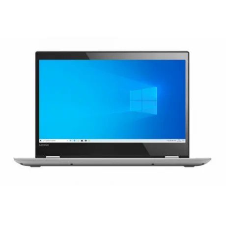 14" Lenovo Yoga 520-14IKB - Intel i3 8130U 2.2GHz 256GB NVMe 8GB Win10 Home - Touchskærm - Platinum Silver - Sølv stand