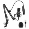 MAONO USB Podcasting Microphone kit, 16mm mikrofon og arm