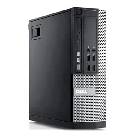 Dell Optiplex 9020 SFF - Intel i5 4570 3,2GHz 128GB SSD 8GB Win10 Pro - Sølv stand