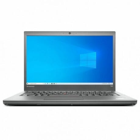14" Lenovo ThinkPad T440 - Intel i5 4200U 1,6GHz 240GB SSD 8GB Win10 Pro - Sølv stand