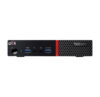 T1A Lenovo ThinkCentre M900q Refurbished DDR4-SDRAM i5-6500T mini PC 6th gen Intel® Core™ i5 8 GB 128 GB SSD Windows 10 Pro Sort - Guld stand