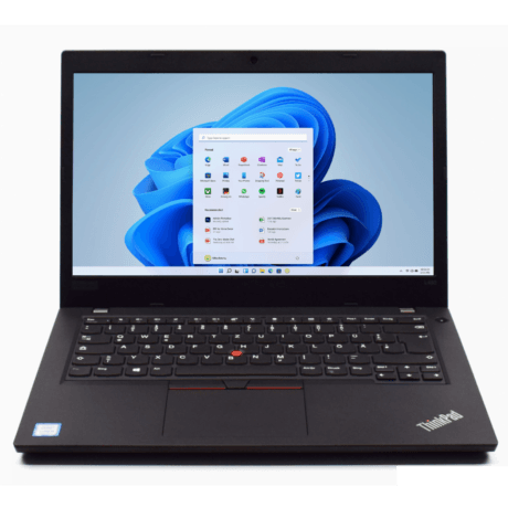 14" Lenovo ThinkPad L480 - Intel Celeron 3965U 2,2GHz 256GB NVMe 8GB Win11 Pro - Guld stand