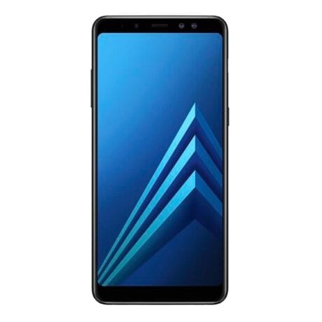 Samsung Galaxy A8 2018 32GB (Sort) - Guld stand