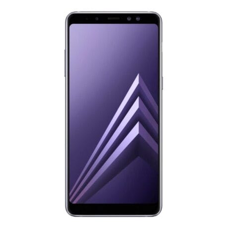 Samsung Galaxy A8 2018 32GB (Orchid Gray) - Sølv stand