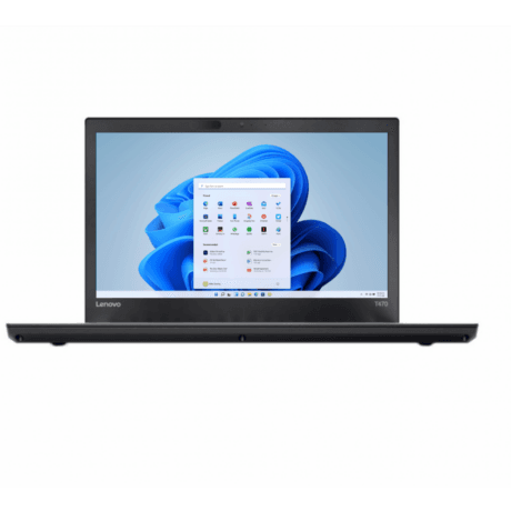 14" Lenovo ThinkPad T470 - Intel i3 7100U 2,4GHz 256GB SSD 8GB Win11 Pro - Guld stand