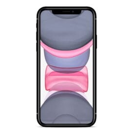 Apple iPhone 11 64GB (Sort) - Bronze stand