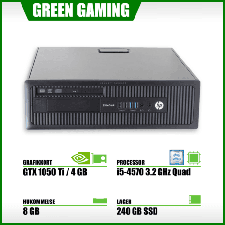 VALUE GAMER PC - All-Round med Core i5 & GTX 1050 Ti 4G