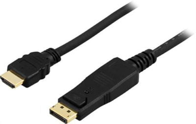 DisplayPort til HDMI kabel - 0,5 Meter