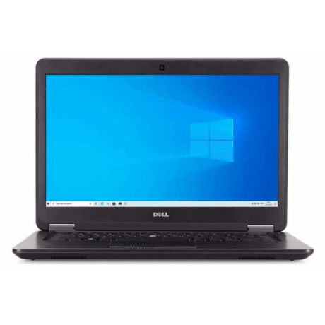 14" Dell Latitude E7450 - Intel i5 5300U 2,3GHz 256GB SSD 8GB Win10 Pro - Guld stand