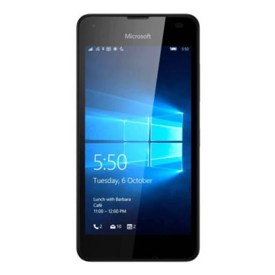 Microsoft Lumia 550 8GB (Sort) - Sølv stand