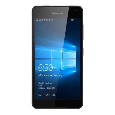 Microsoft Lumia 650 16GB (Sort) - Sølv stand