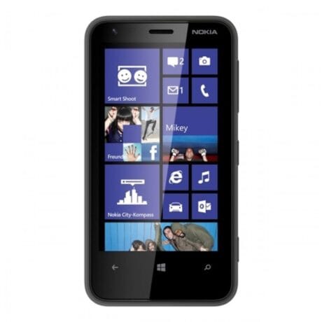Nokia Lumia 620 8GB (Sort) - Sølv stand