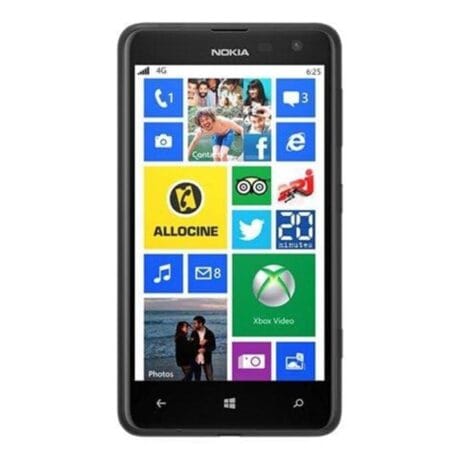Nokia Lumia 625 8GB (Sort) - Sølv stand