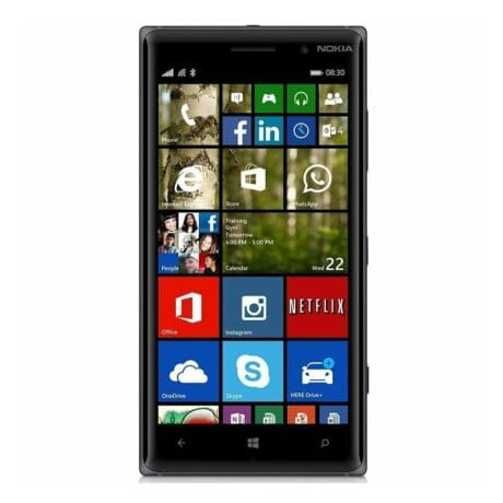 Nokia Lumia 830 16GB (Sort) - Sølv stand