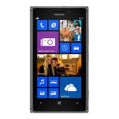 Nokia Lumia 925 16GB (Sort) - Sølv stand