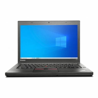 - 14" Lenovo ThinkPad T450 - Intel i5 5200U 2,2GHz 256GB SSD 8GB Win10 Pro - Sølv stand - Grøn Computer - Genbrugt IT med omtanke - t450 1 1556540
