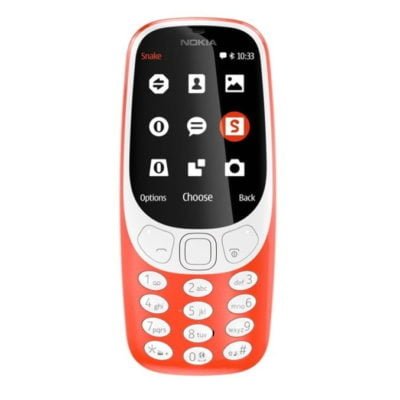 Nokia 3310 2017 (Orange) - Sølv stand