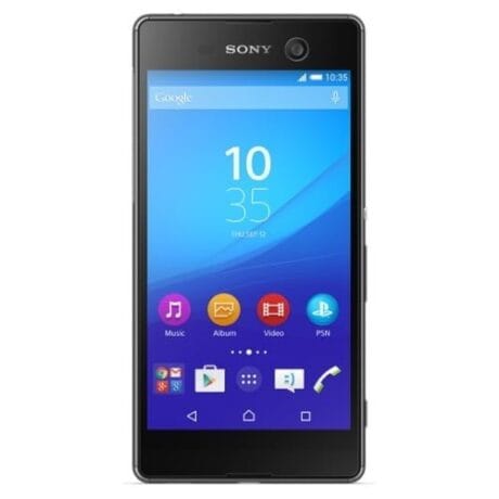 Sony Xperia M5 16GB (Sort) - Sølv stand