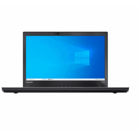 Lenovo ThinkPad T470 14" - Intel i5 6300U 2,4GHz 128GB SSD  8GB Win10 Pro - Sølv stand