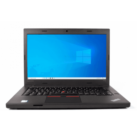 14" Lenovo ThinkPad T470p - Intel i5 7440HQ 2,8GHz 256GB NVMe 8GB Win10 Pro -Touchskærm - Sølv stand