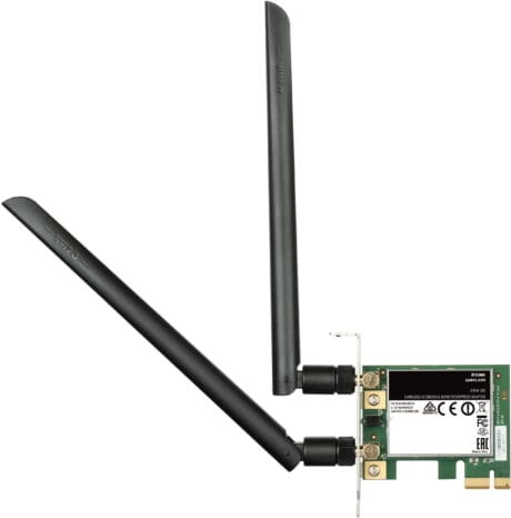 Trådløs Wi-Fi AC1200 Dual-Band 2.4GHz & 5GHz Netværksadapter PCIe