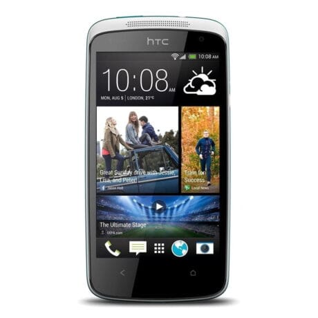 HTC Desire 500 4GB (Hvid) - Sølv stand
