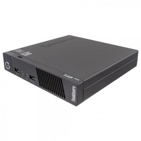 Lenovo M93p Tiny - Intel i7 4765T 2,0GHz 240GB SSD 8GB Win10 Pro - Guld stand